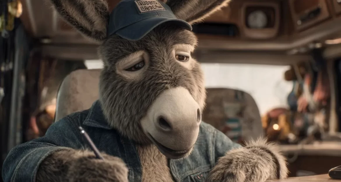 Image of a Owner Operator Half Human Half Donkey filing 2290 form feeling confused
